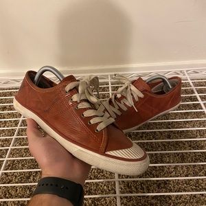 FRYE- men’s leather sneakers - men’s size 10